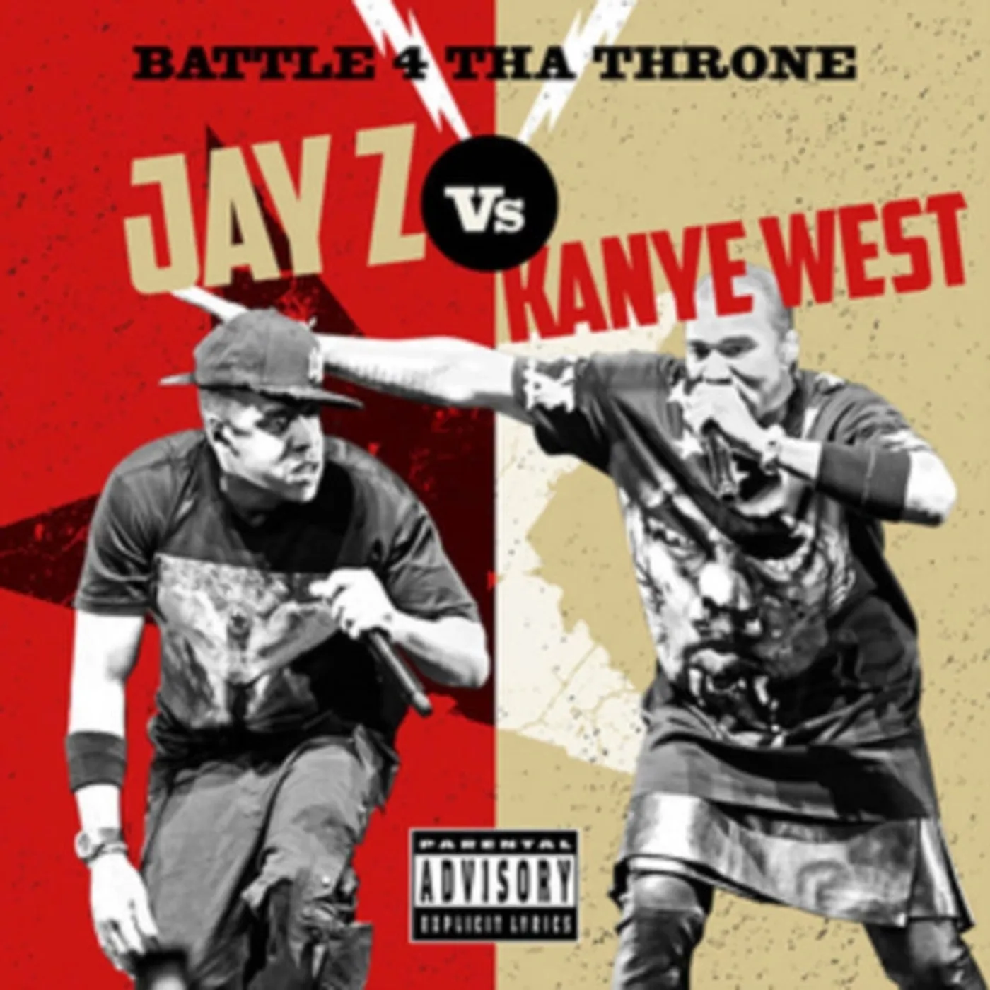 Jay Z & Kanye West CD - Battle 4 Tha Throne