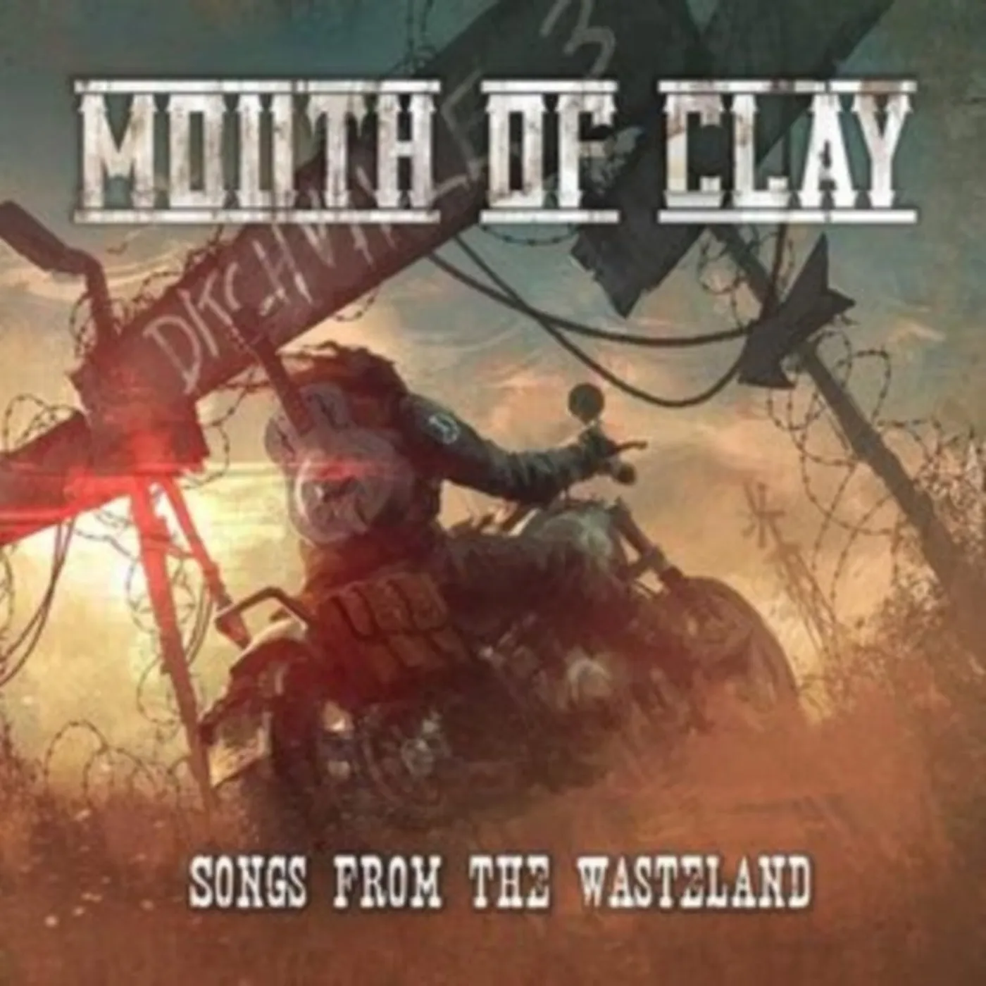 Mouth Of Clay CD - Songs Of The Wasteland