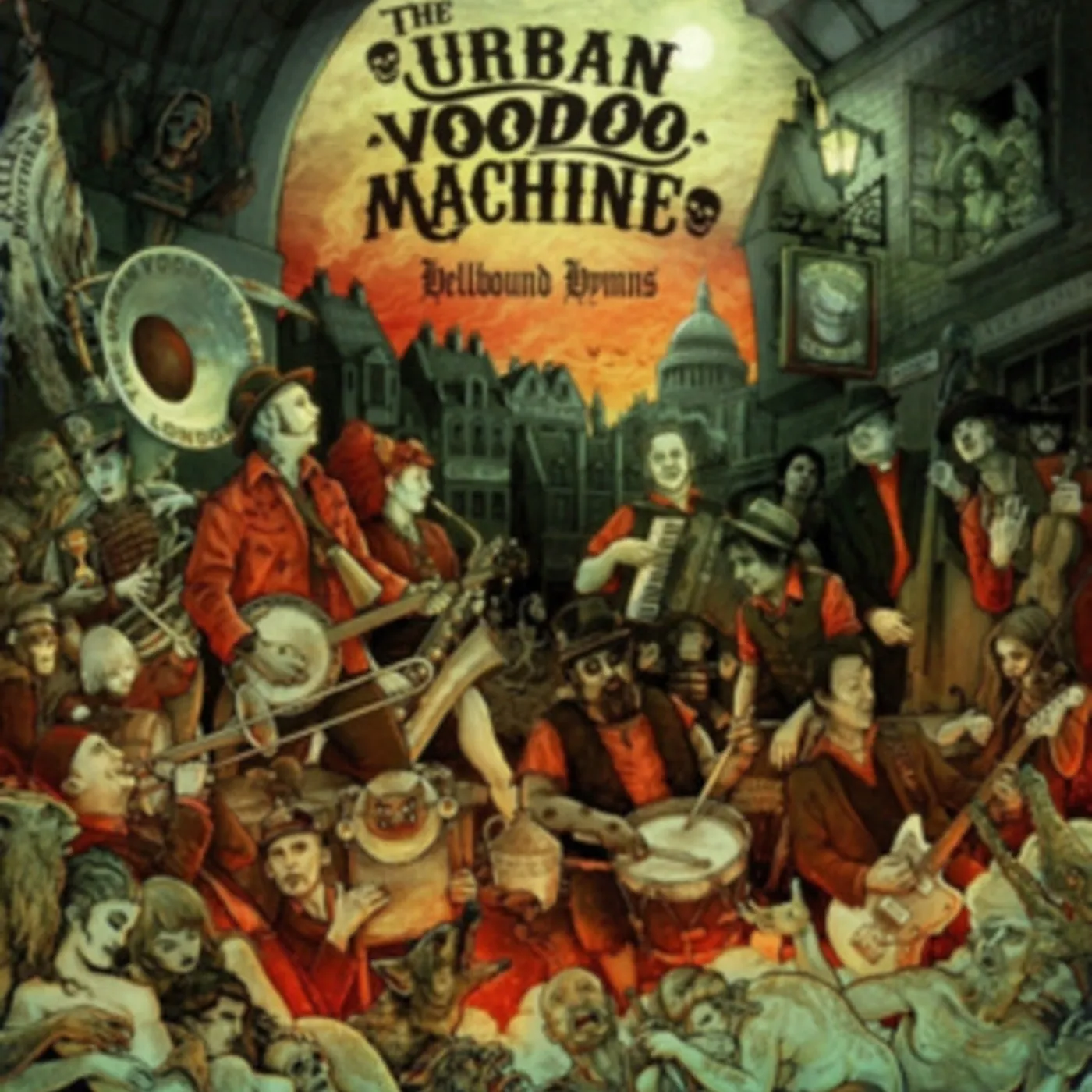The Urban Voodoo Machine CD - Hellbound Hymns