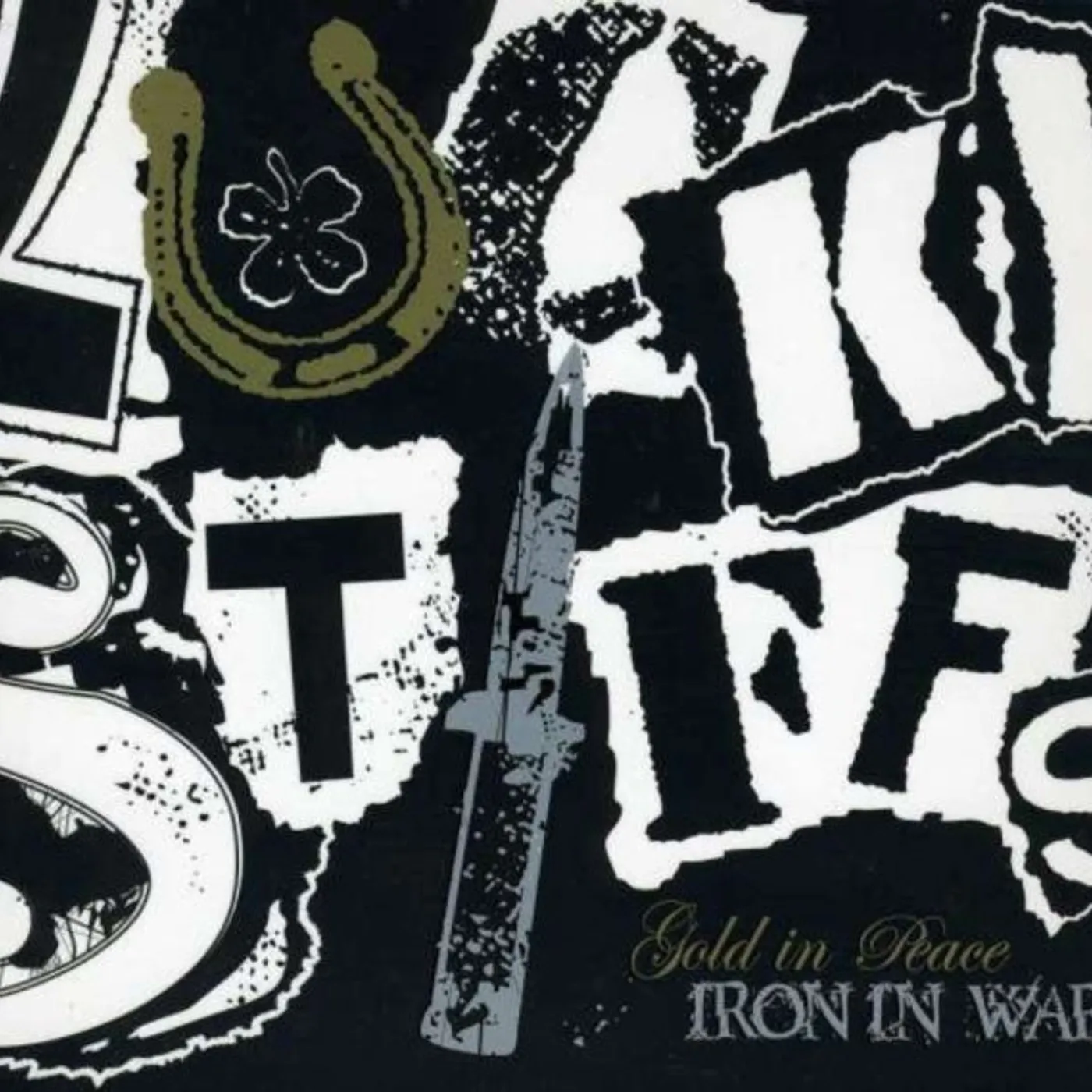 The Lucky Stiffs CD - Gold In Peace, Iron On War