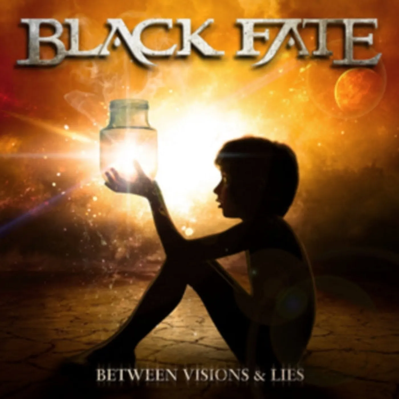 Black Fate CD - Between Visions & Lies