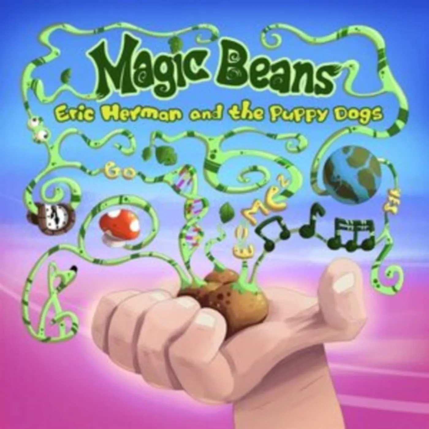 Eric Herman and the Puppy Dogs CD - Magic Beans