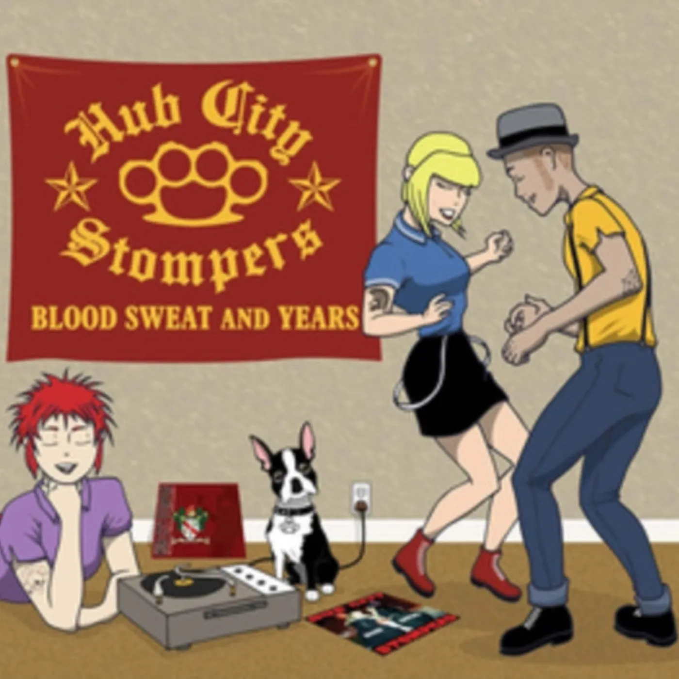 Hub City Stompers CD - Blood, Sweat And Years