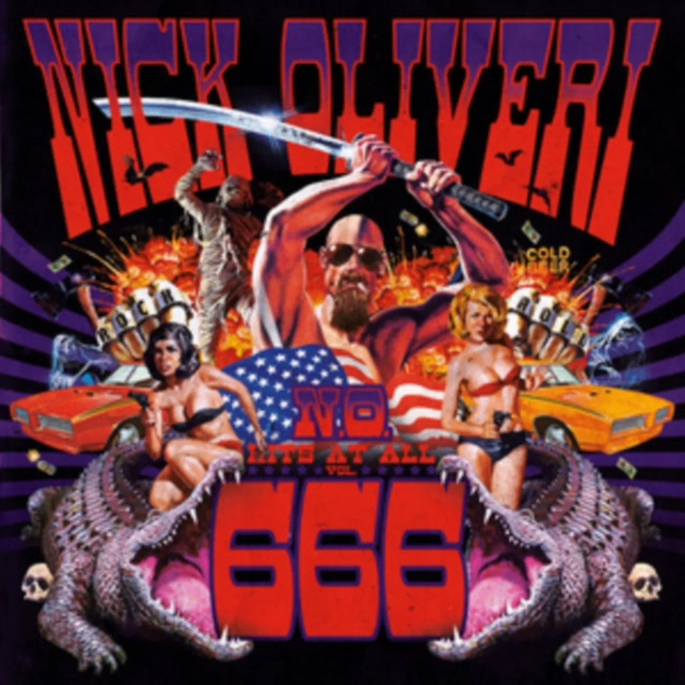 Nick Oliveri CD - N.O. Hits At All - Vol. 666