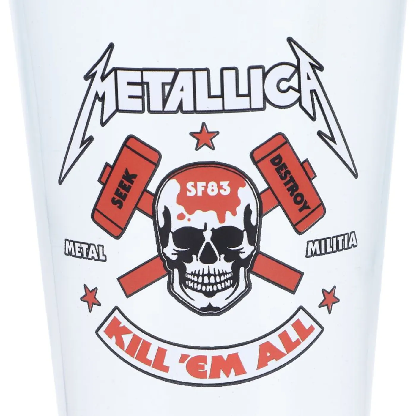 Metallica Glassware -  Kill Em All
