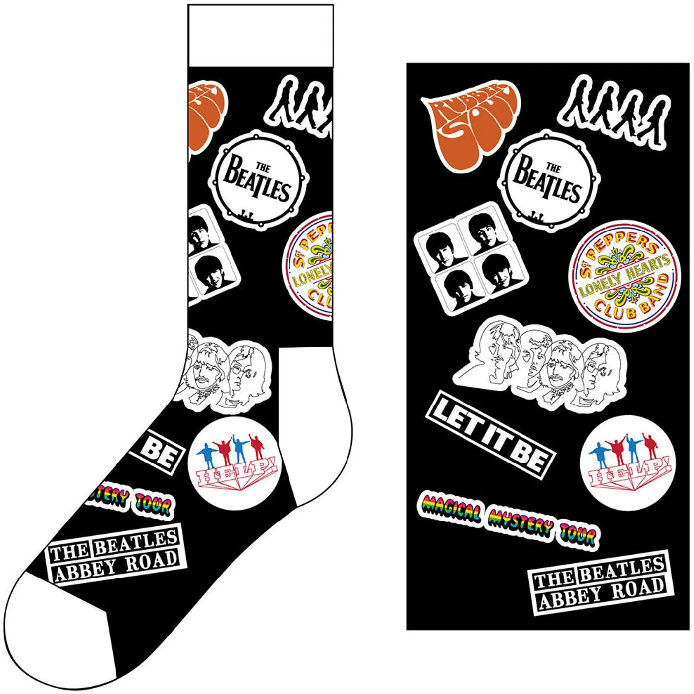 The Beatles Black Socks - Icons
