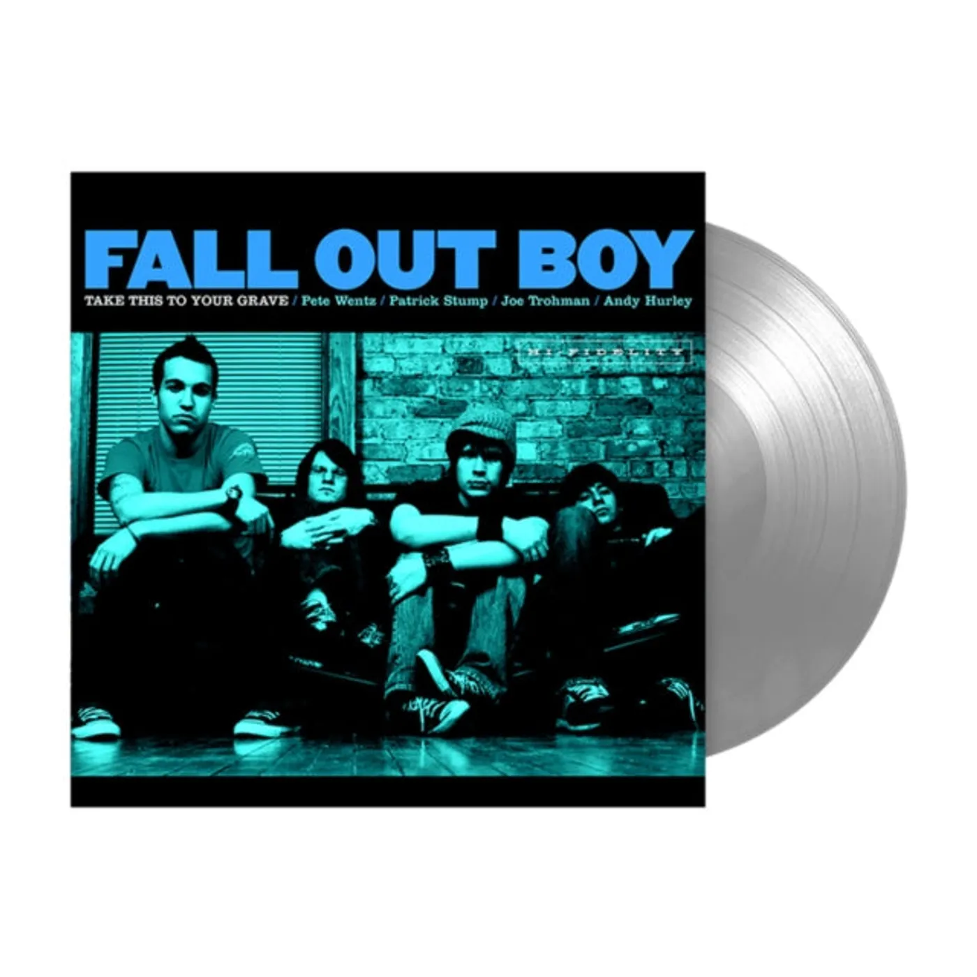 Fall Out Boy LP Vinyl Record - Take This To Your Grave (Silver Vinyl)