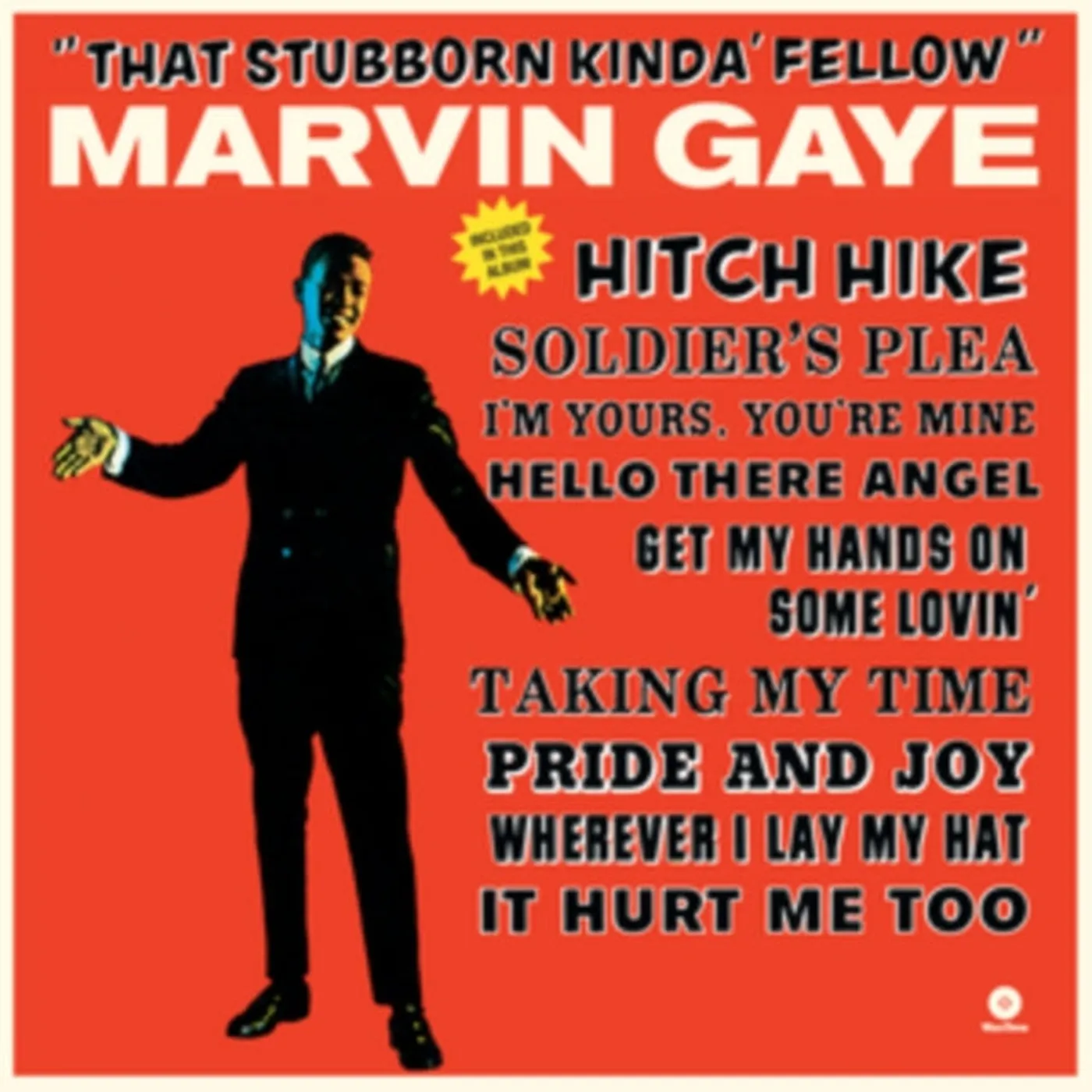 Marvin Gaye LP Vinyl Record - That Stubborn Kinda Fellow