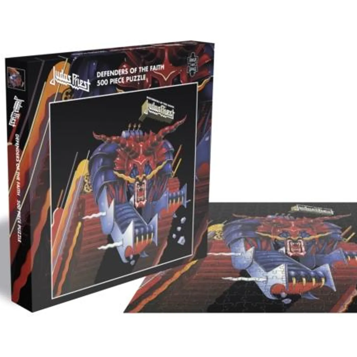 Judas Priest Jigsaw Puzzle - Judas Priest Defenders Of The Faith (500 Piece Jigsaw Puzzle)