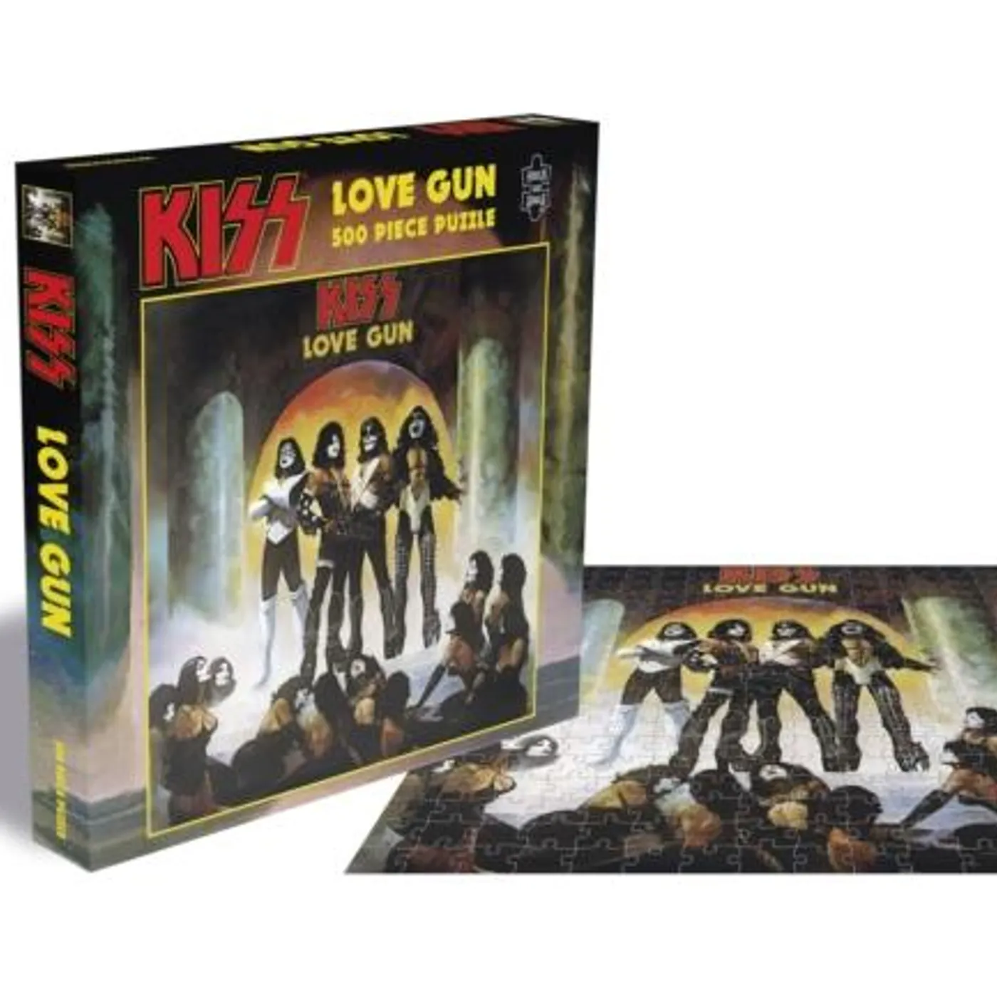 Kiss Jigsaw Puzzle - Kiss Love Gun (500 Piece Jigsaw Puzzle)