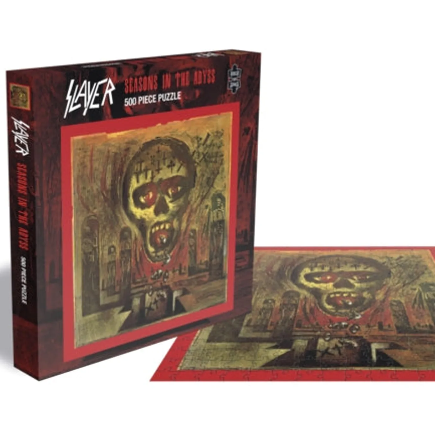 Slayer Jigsaw Puzzle - Slayer Seasons In The Abyss (500 Piece Jigsaw Puzzle)