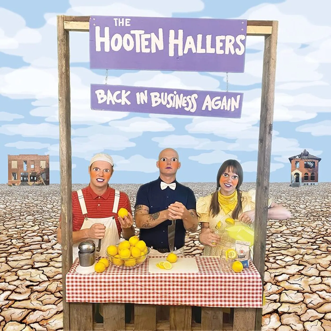 The Hooten Hallers LP - Back In Business Again (Vinyl)