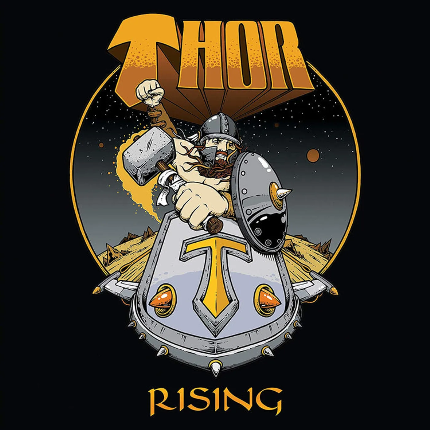 Thor LP - Rising (Gold Vinyl)
