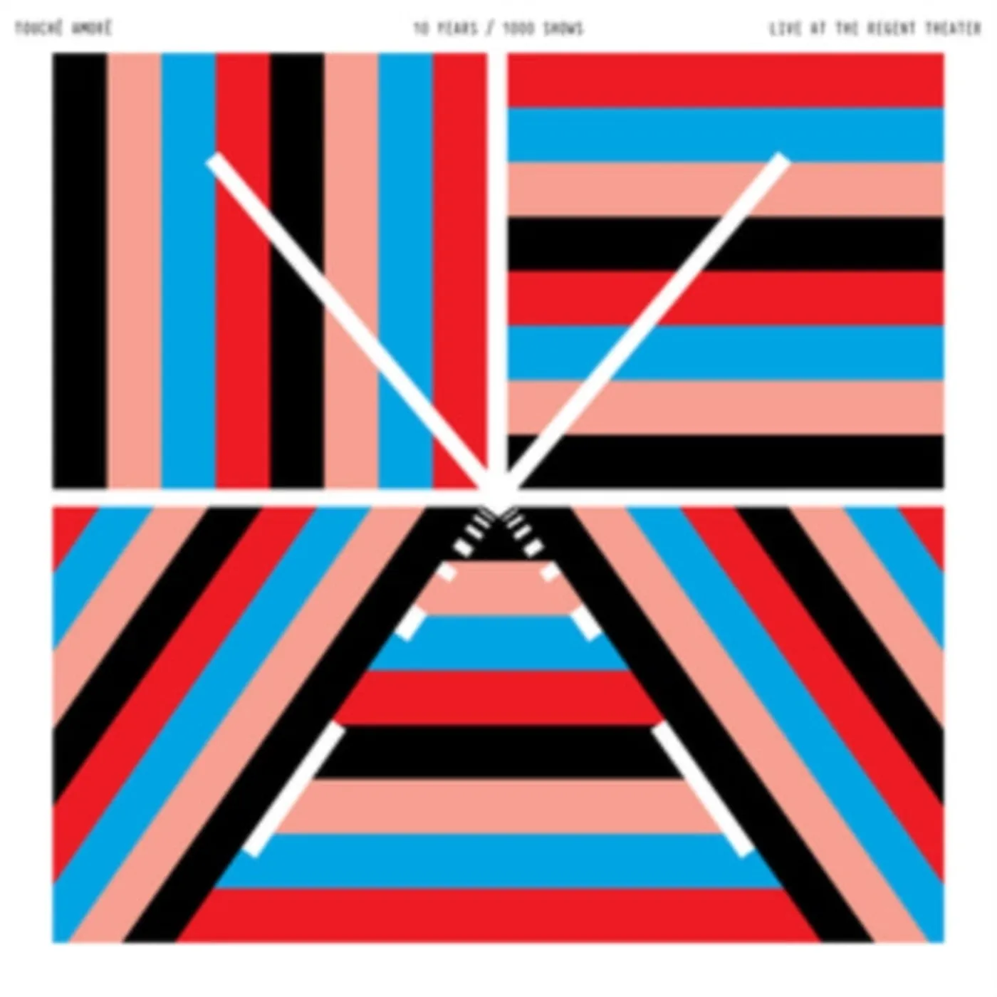 Touché Amoré LP - 10 Years/1000 Shows - Live at the Regent Theater (Vinyl)