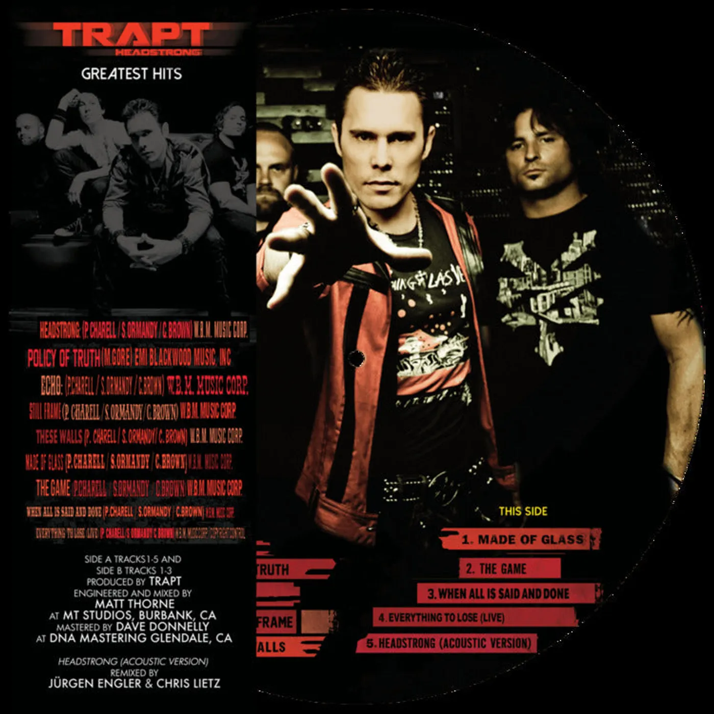 Trapt LP - Headstrong - Greatest Hits (Vinyl)