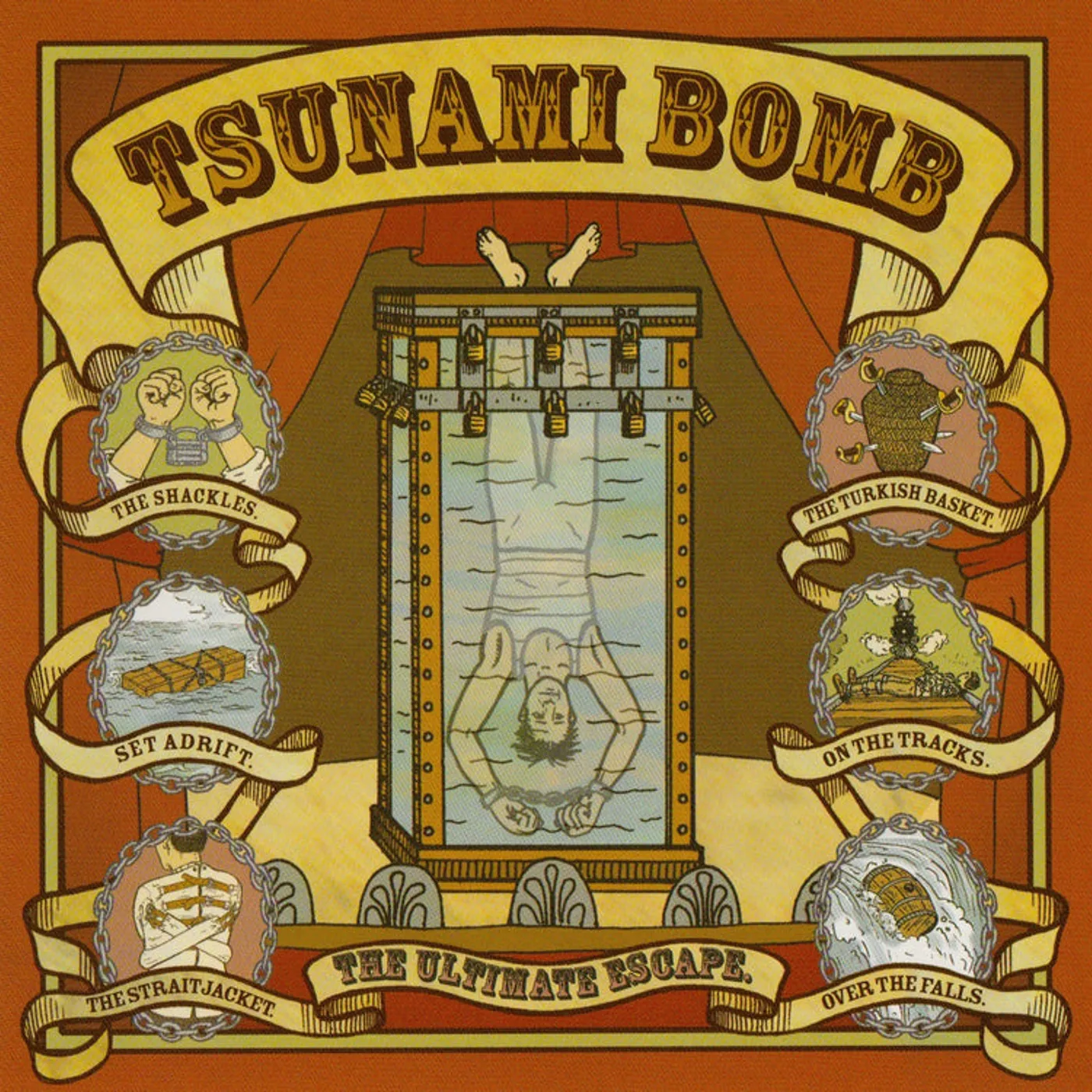 Tsunami Bomb LP - The Ultimate Escape (Red Vinyl