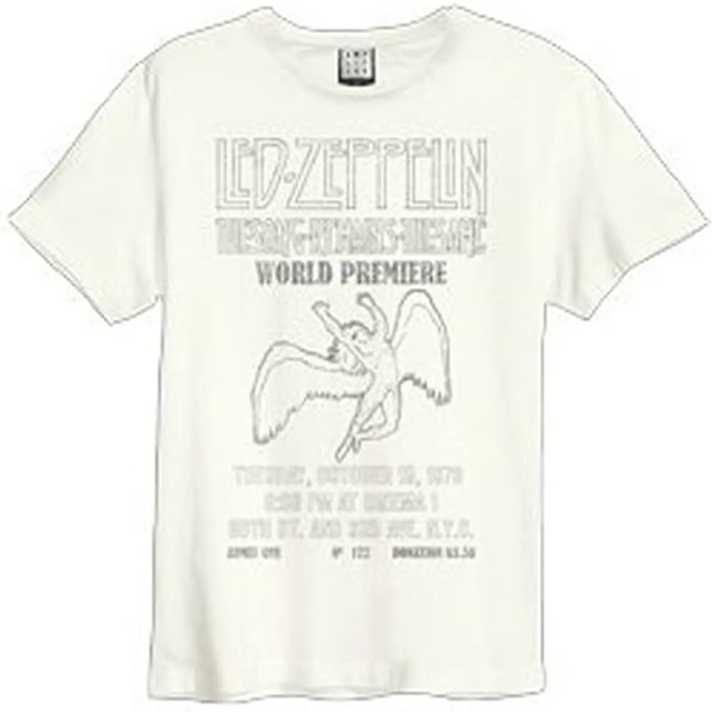 Led Zeppelin T Shirt - The Sing Remains The Same Amplified Vintage