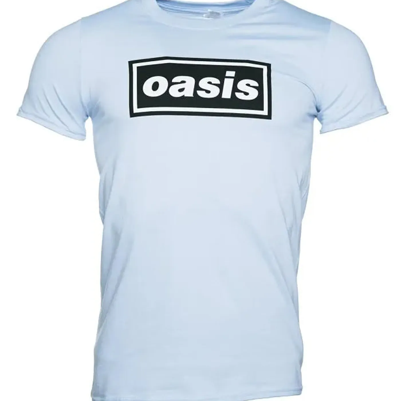 Oasis T Shirt - Logo Blue Amplified Vintage