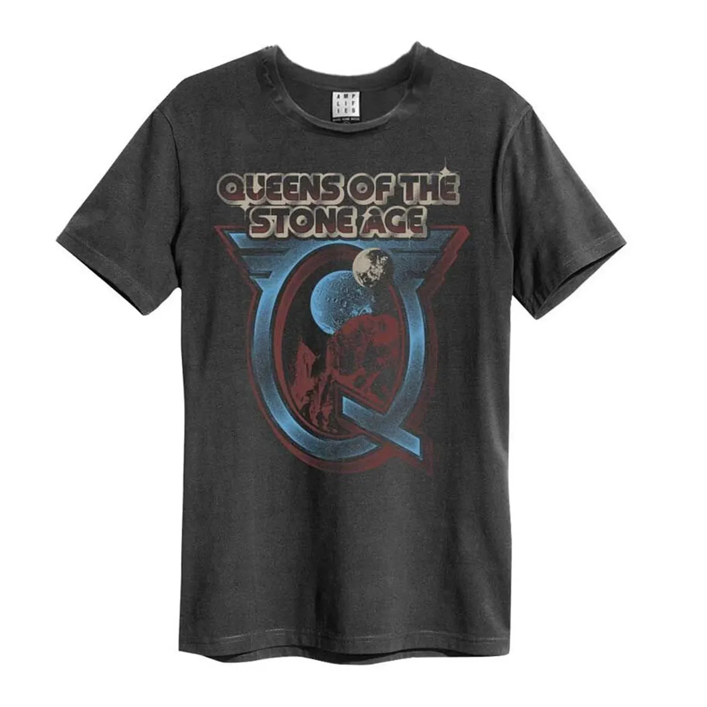 Queens Of The Stone Age T Shirt - Age Outer Space Amplified Vintage