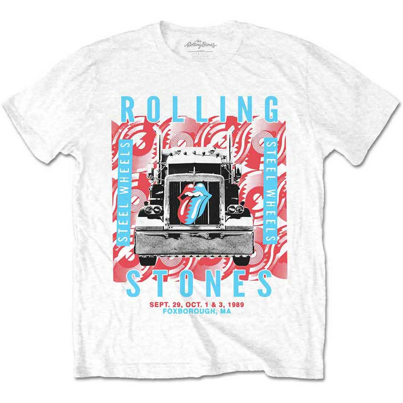 The Rolling Stones T Shirt - Steel Wheels