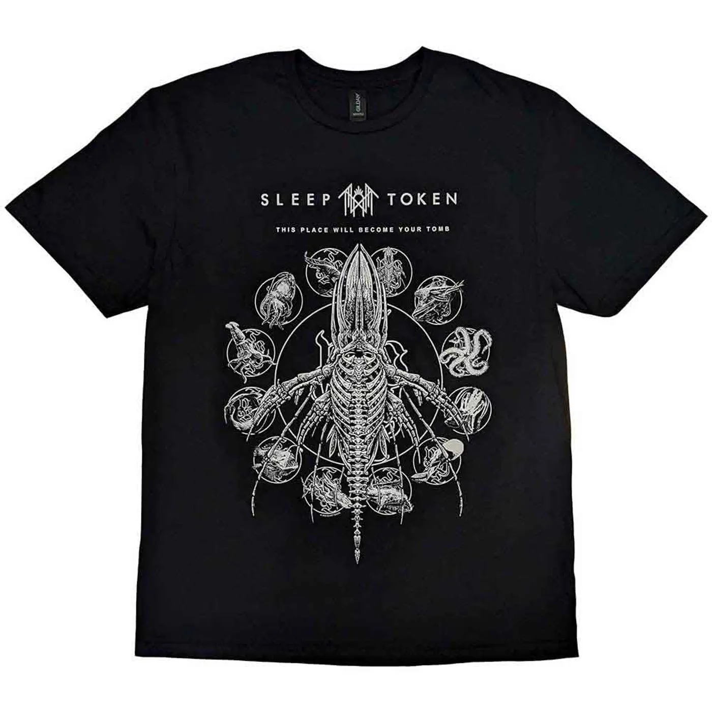 Sleep Token T Shirt - Tomb Whale