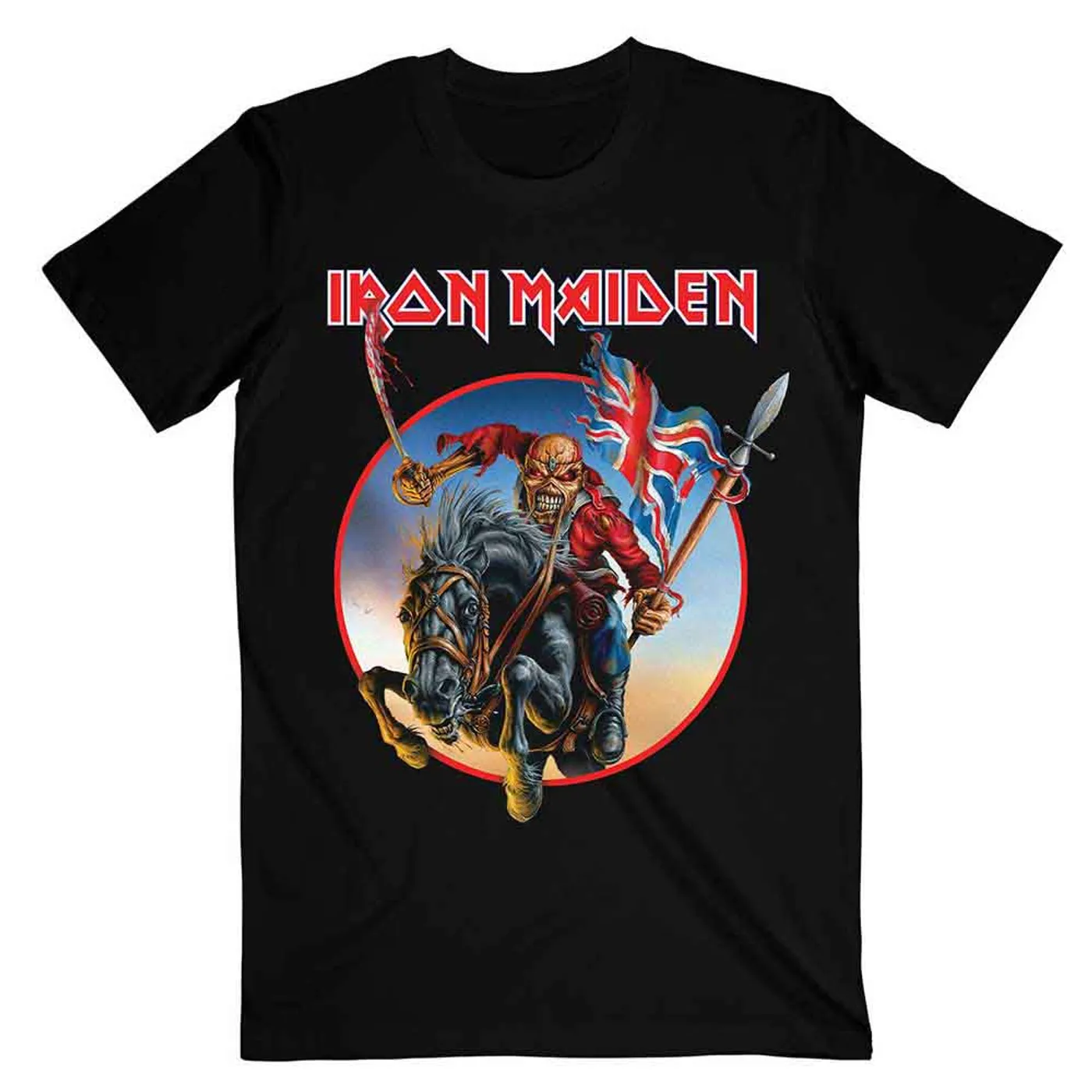 Iron Maiden T Shirt - Euro Tour
