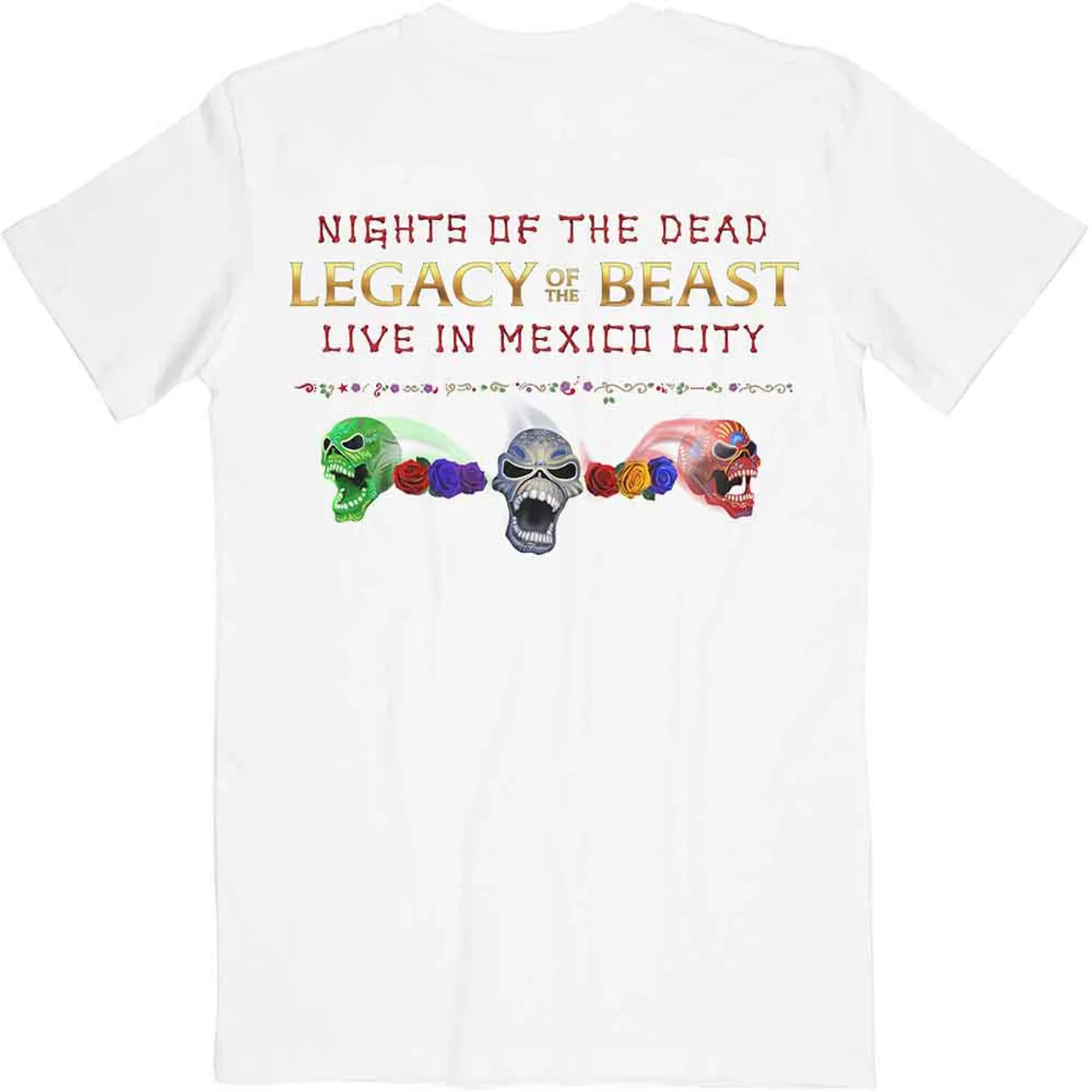 Iron Maiden T Shirt - LOTB Live In Mexico City