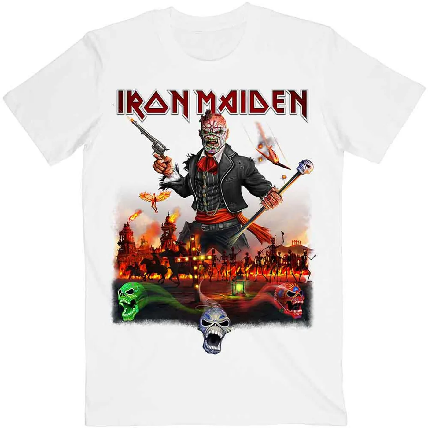 Iron Maiden T Shirt - LOTB Live In Mexico City