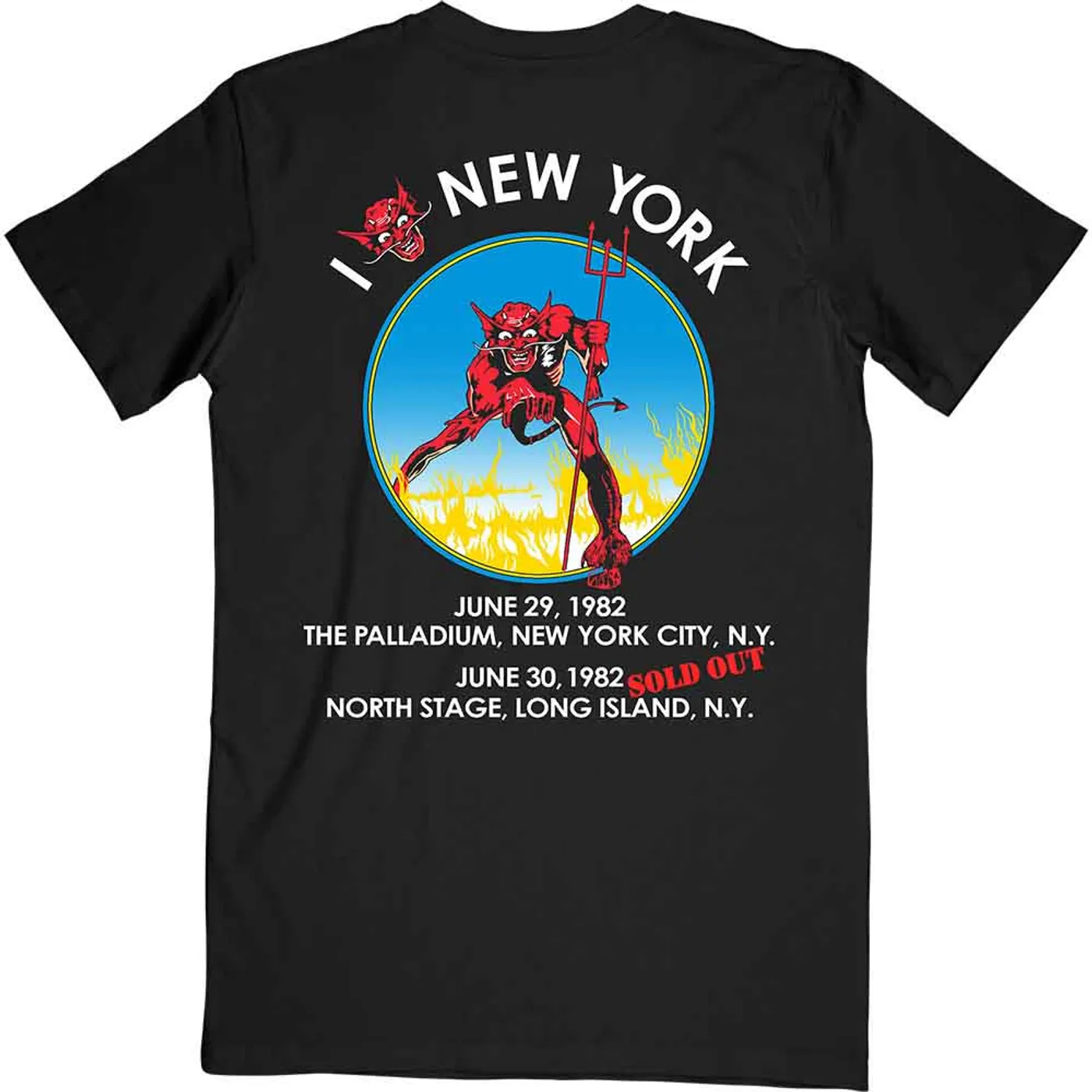 Iron Maiden T Shirt - The Beast In New York