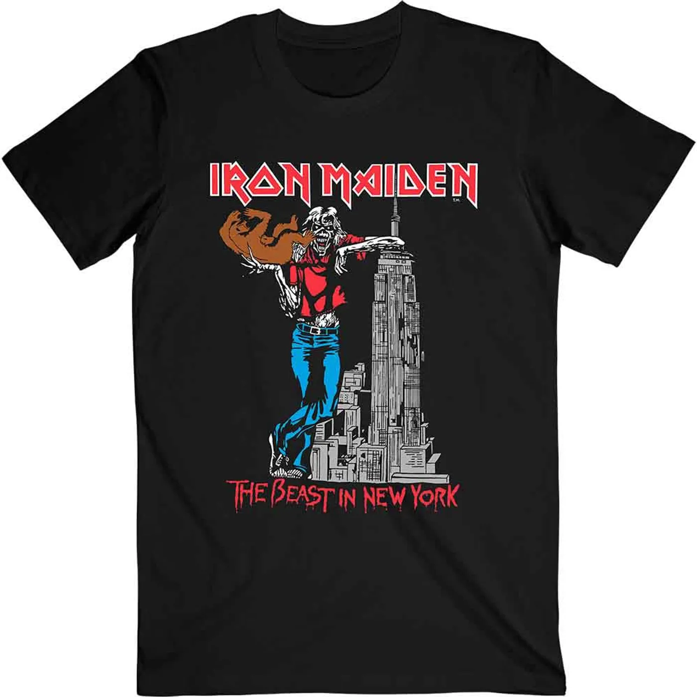 Iron Maiden T Shirt - The Beast In New York