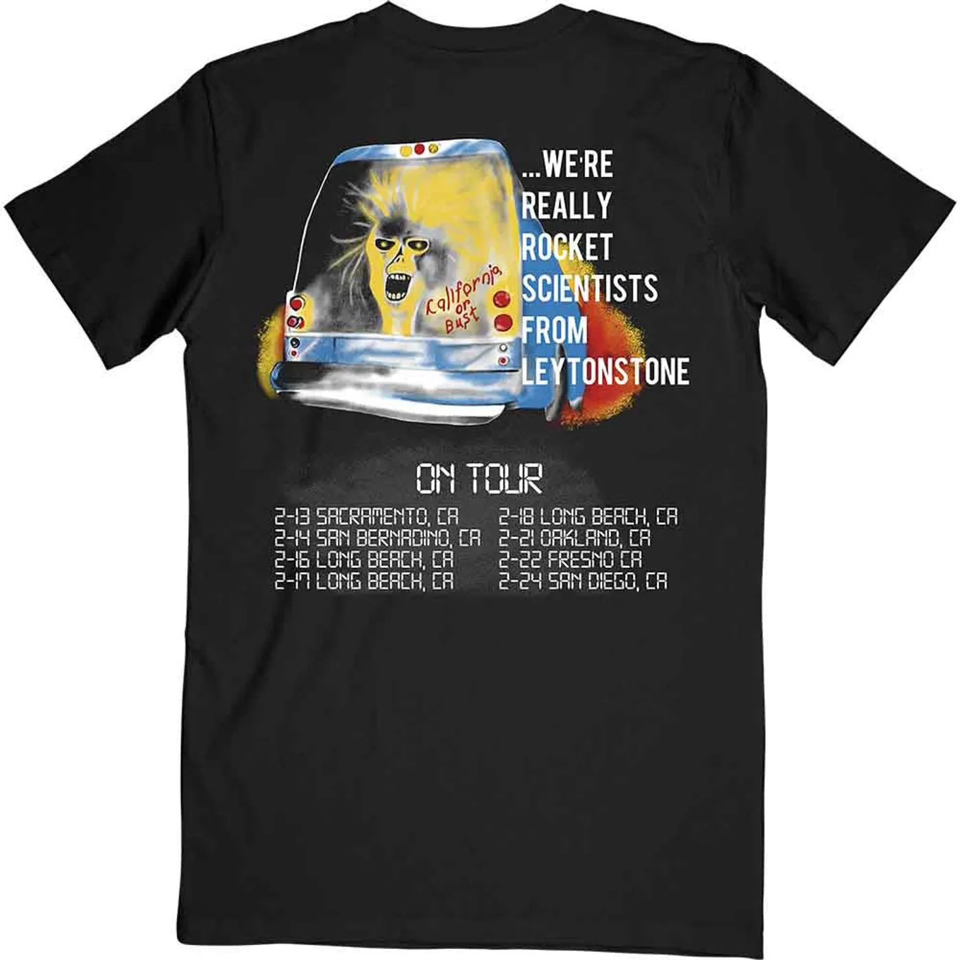 Iron Maiden T Shirt - Not An English Rock Band