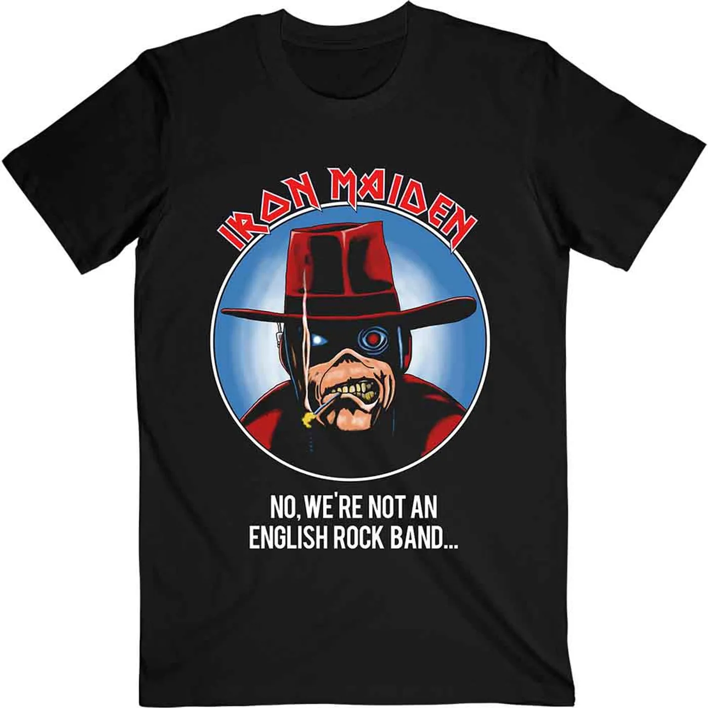 Iron Maiden T Shirt - Not An English Rock Band