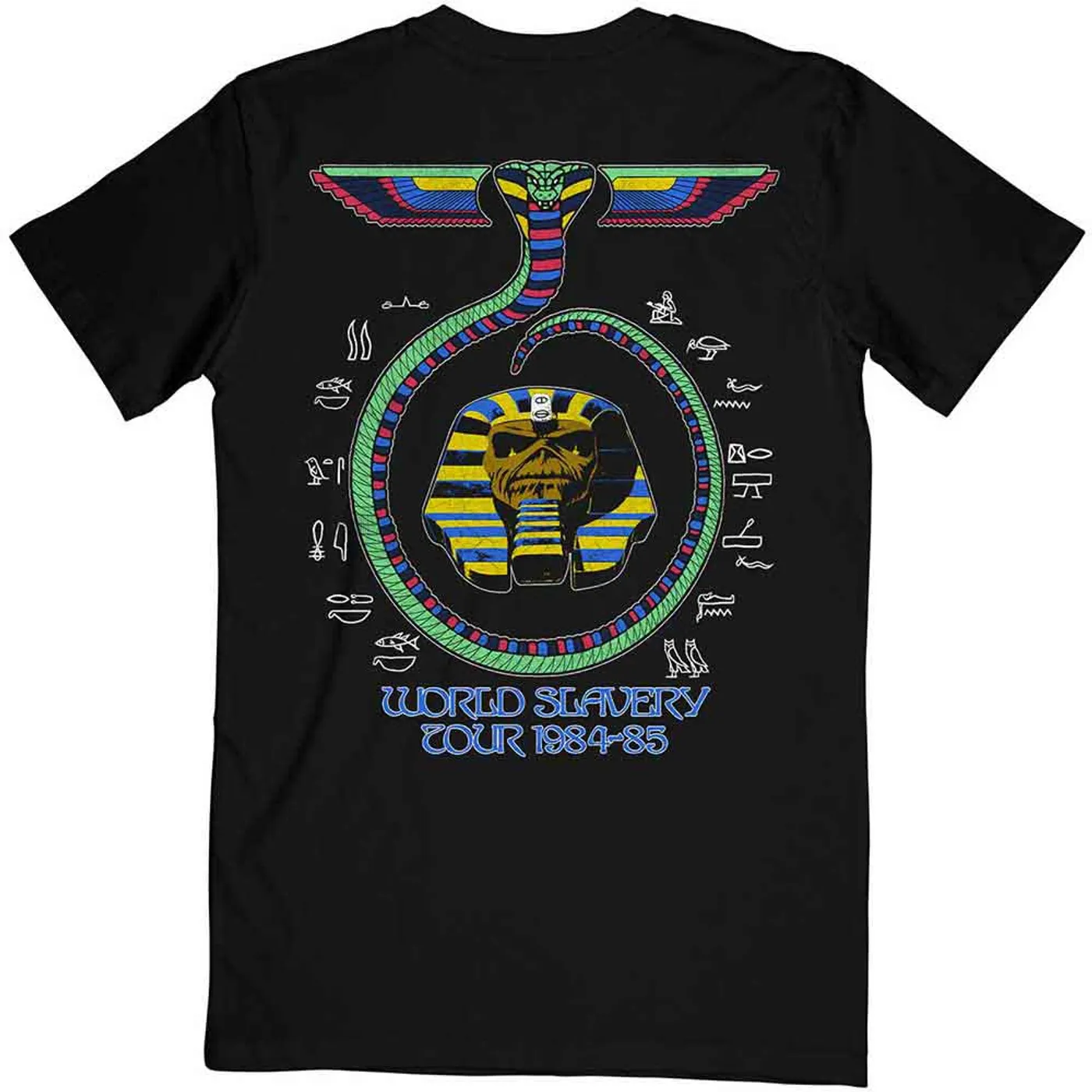 Iron Maiden T Shirt - World Slavery Tour '84-'85