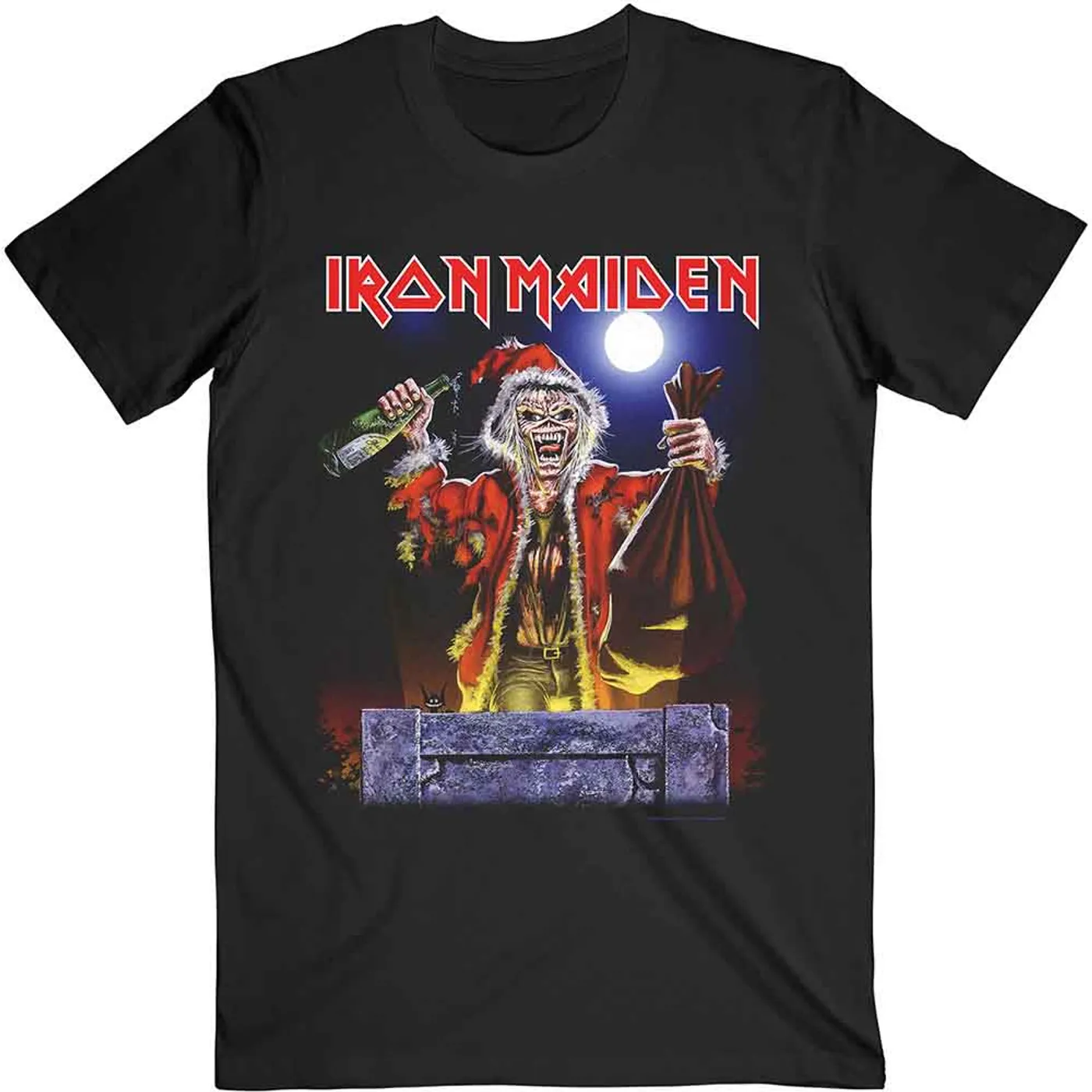 Iron Maiden T Shirt - No Prayer For Christmas