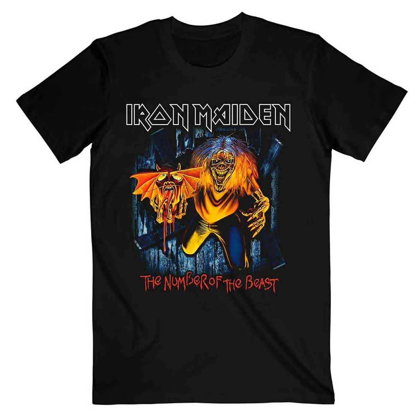 Iron Maiden T Shirt - NOTB Eddie Panel Burst