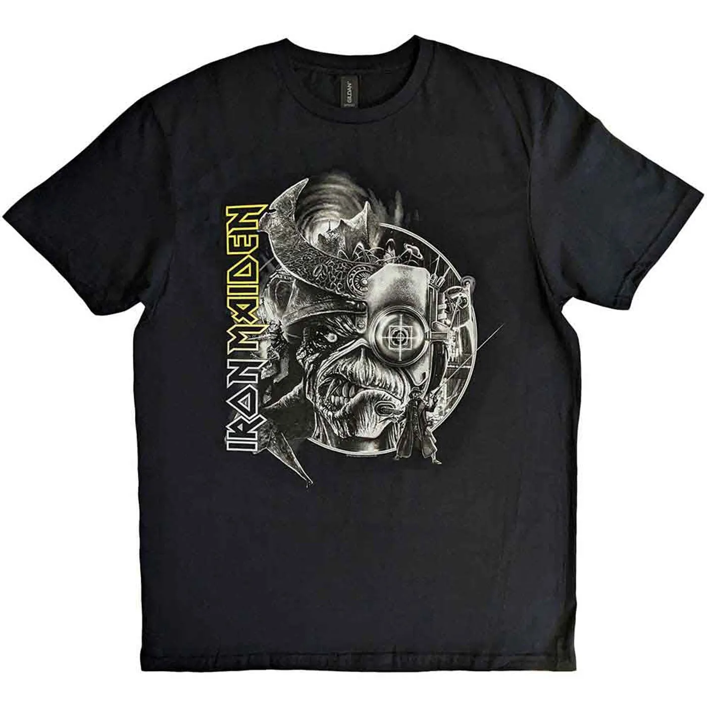 Iron Maiden T Shirt - The Future Past Tour '23 Greyscale