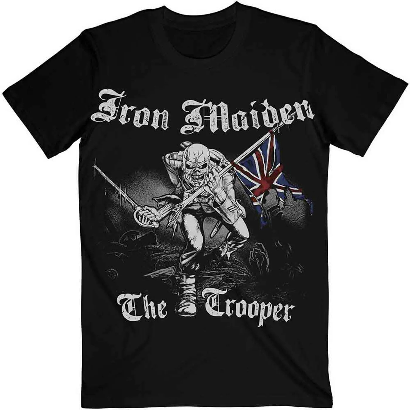 Iron Maiden T Shirt - Sketched Trooper