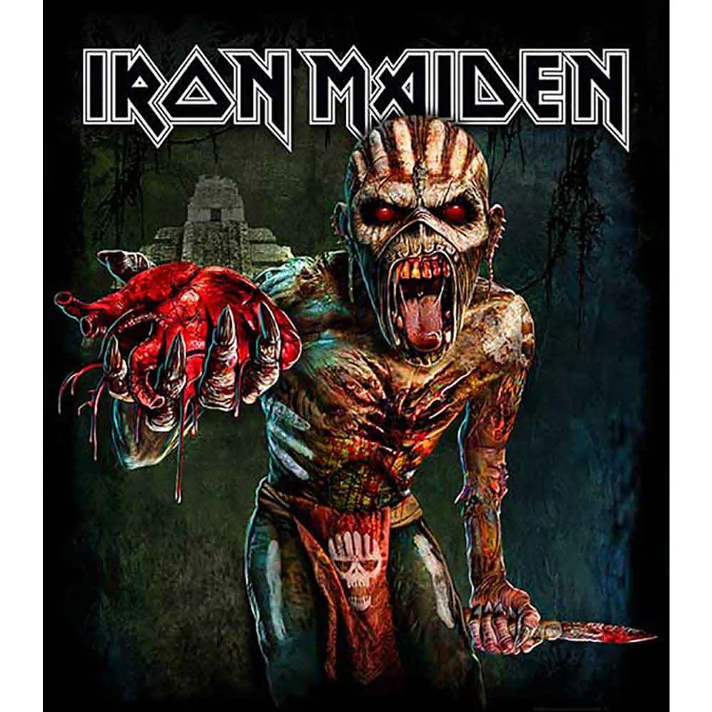 Iron Maiden T Shirt - BOS Euro Tour 2016