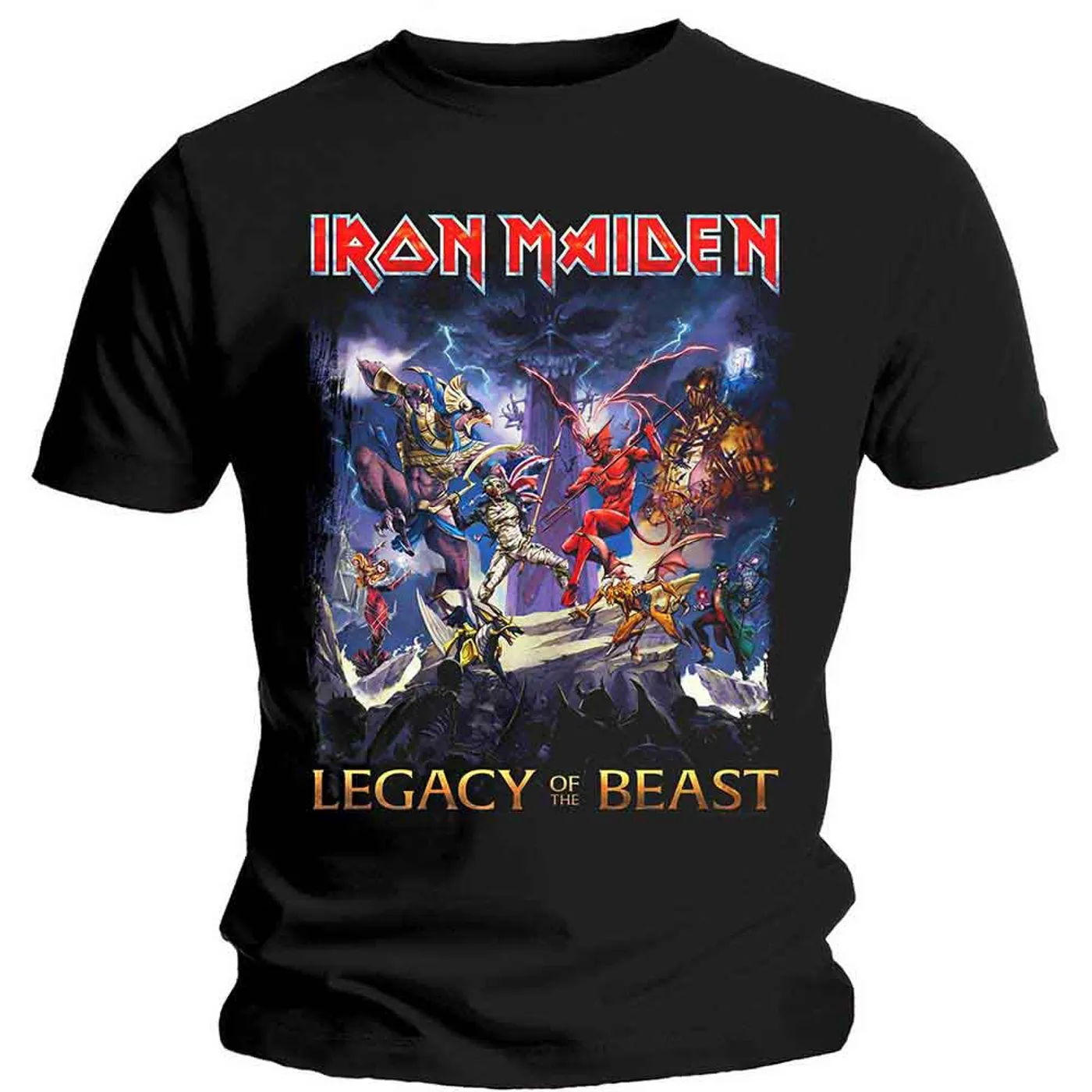 Iron Maiden T Shirt - Legacy Of The Beast