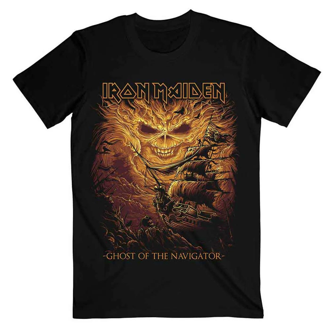 Iron Maiden T Shirt - Ghost Of The Navigator