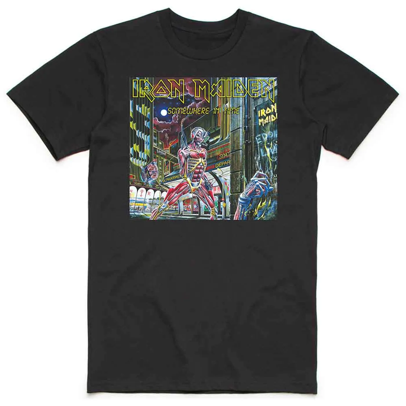 Iron Maiden T Shirt - Somewhere In Time Box