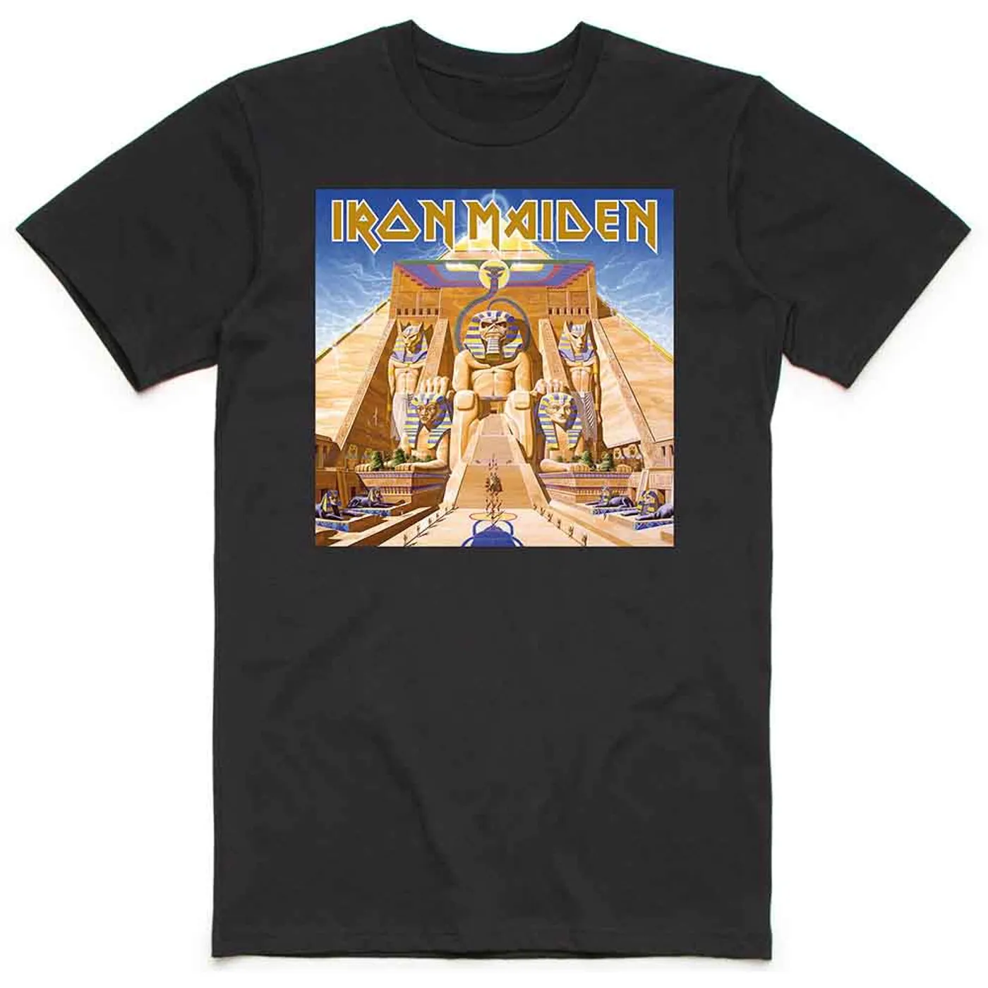 Iron Maiden T Shirt - Powerslave Album Cover Box