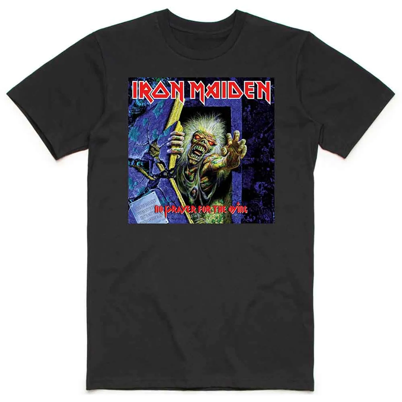 Iron Maiden T Shirt - No Prayer For The Dying Box