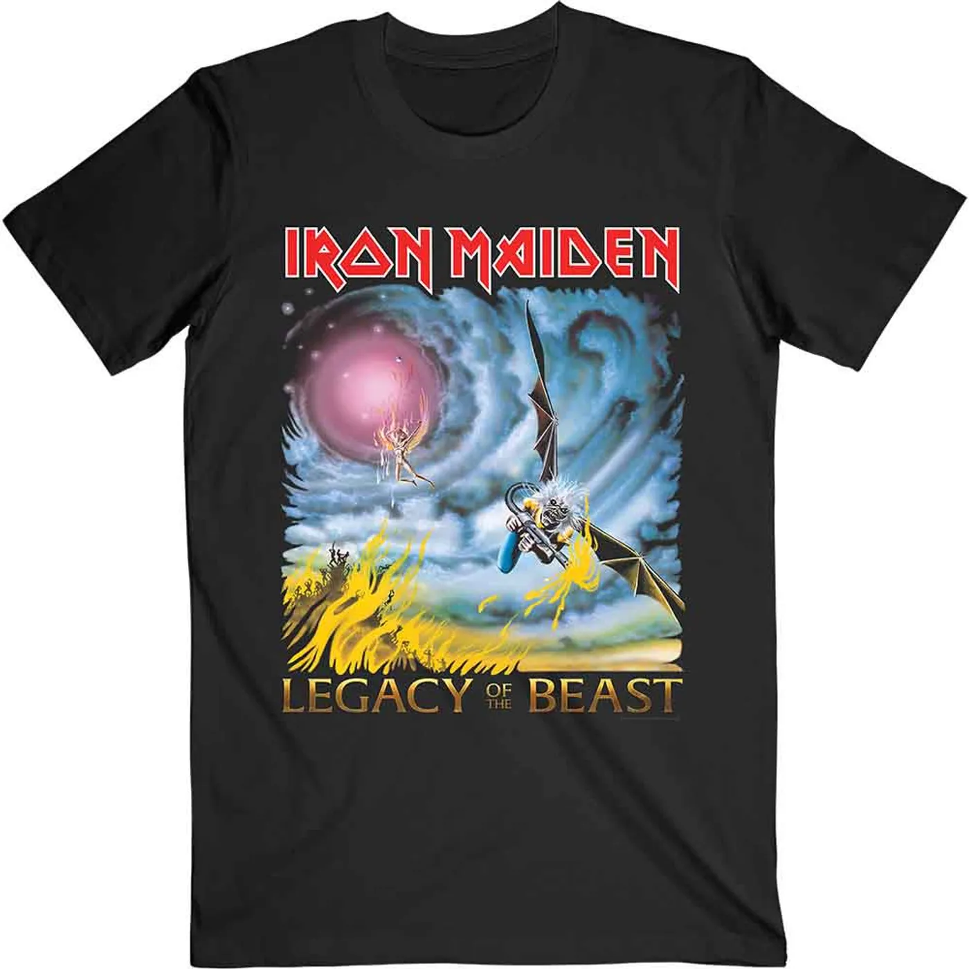 Iron Maiden T Shirt - The Flight Of Icarus