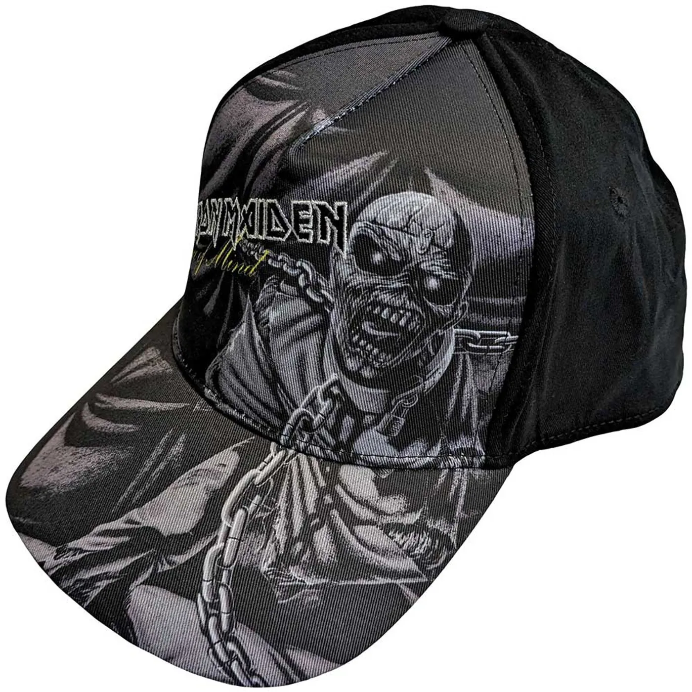 Iron Maiden  Baseball Caps - Piece Of Mind Greyscale
