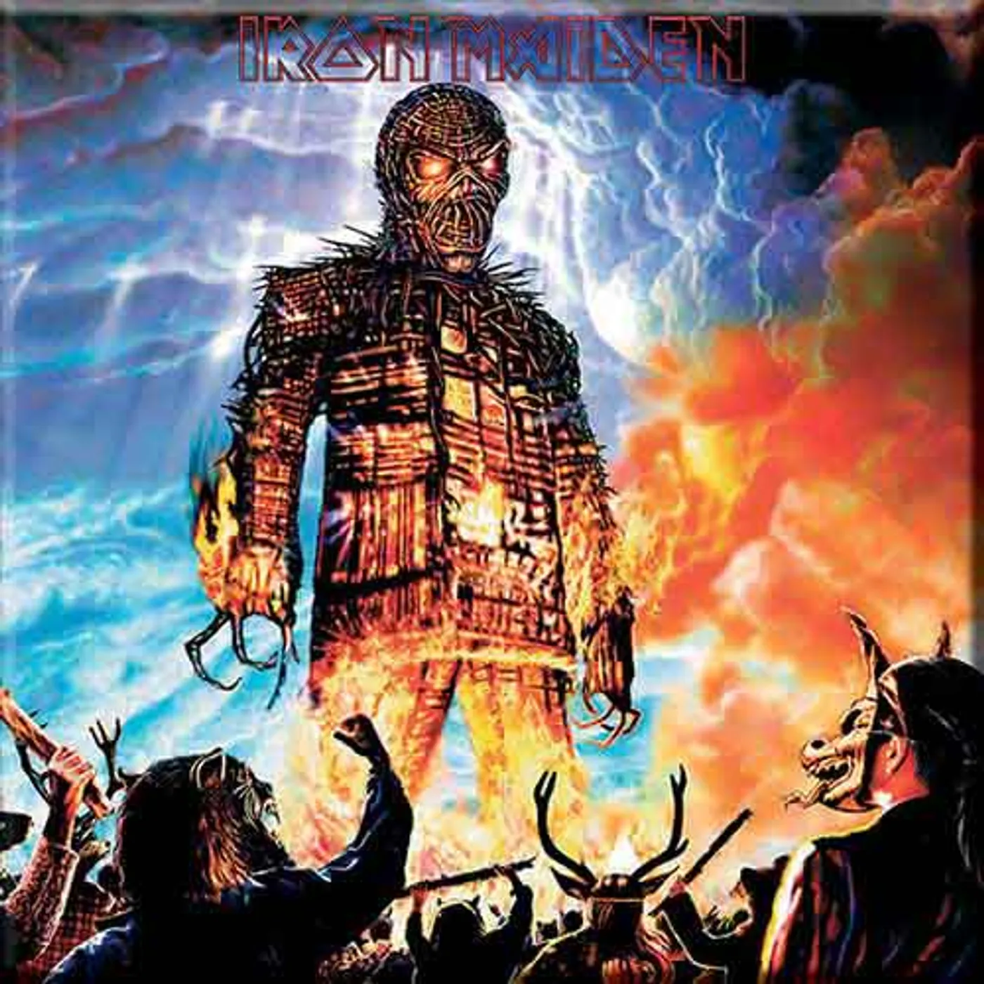 Iron Maiden  Fridge Magnets - Wicker Man
