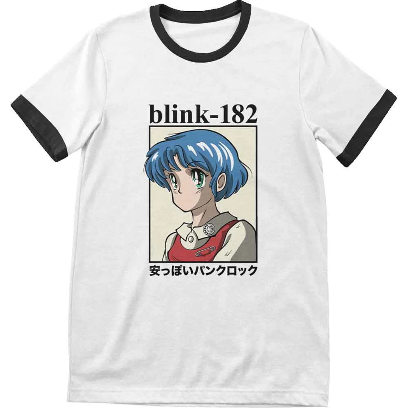 blink-182 T Shirt - Anime Ringer