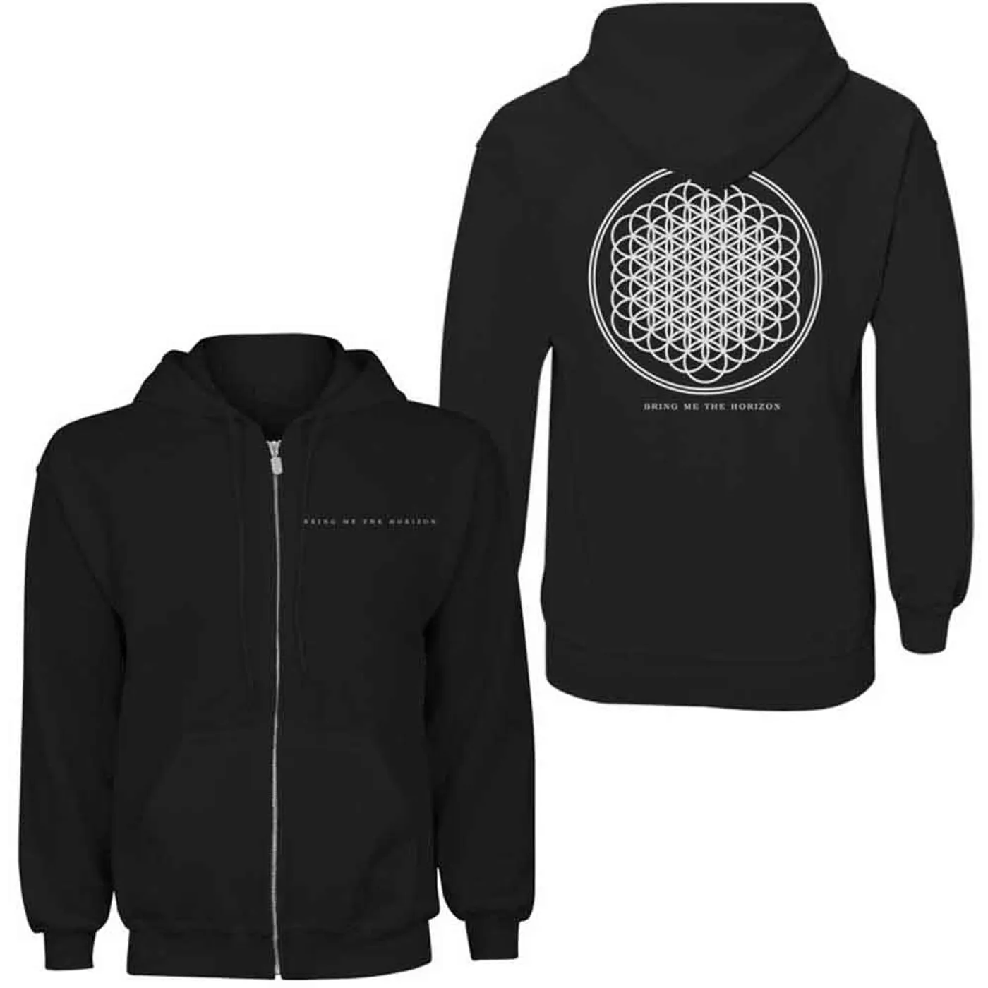 Bring Me The Horizon Woman's Hoodie - Flower Of Life