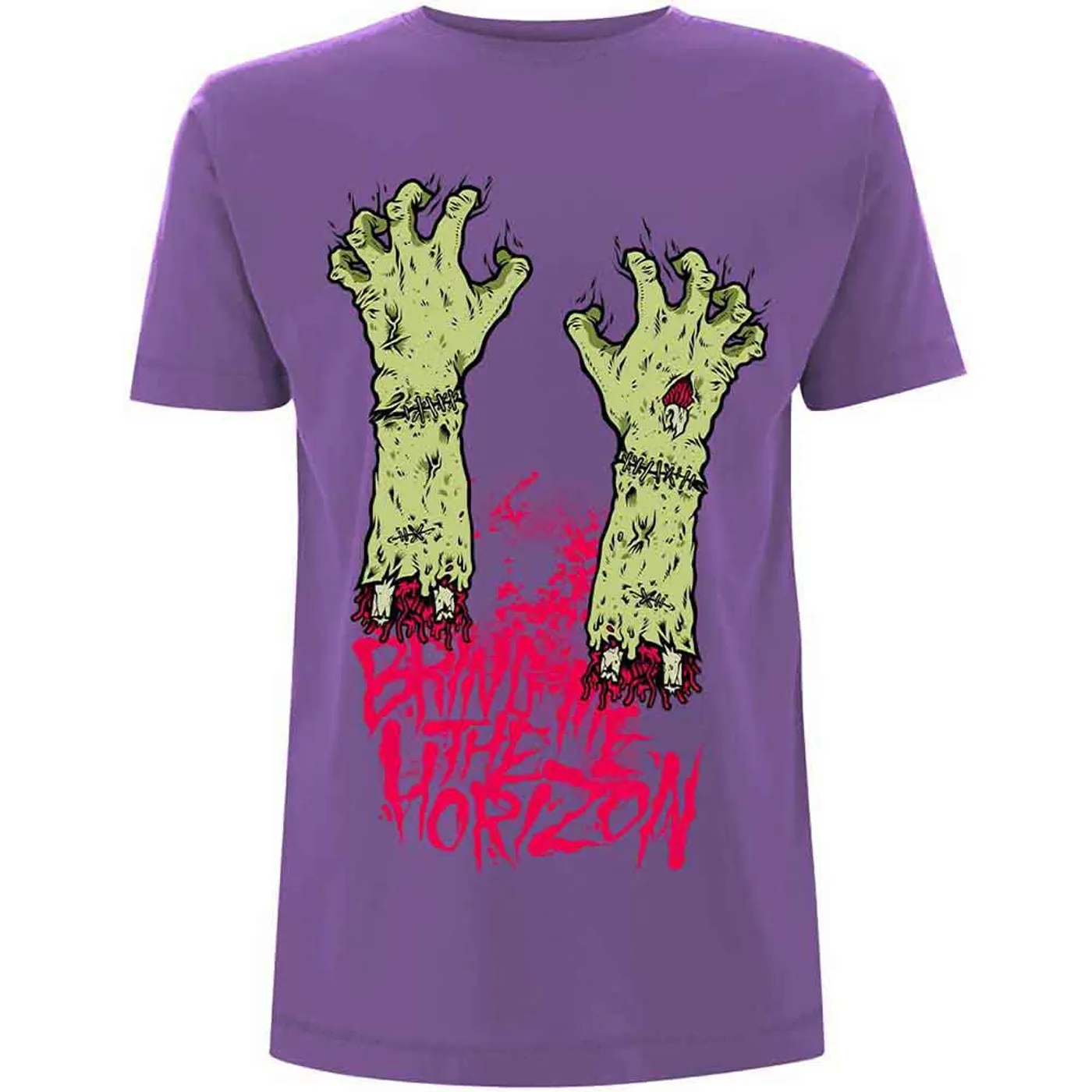 Bring Me The Horizon T Shirt - Zombie Hands