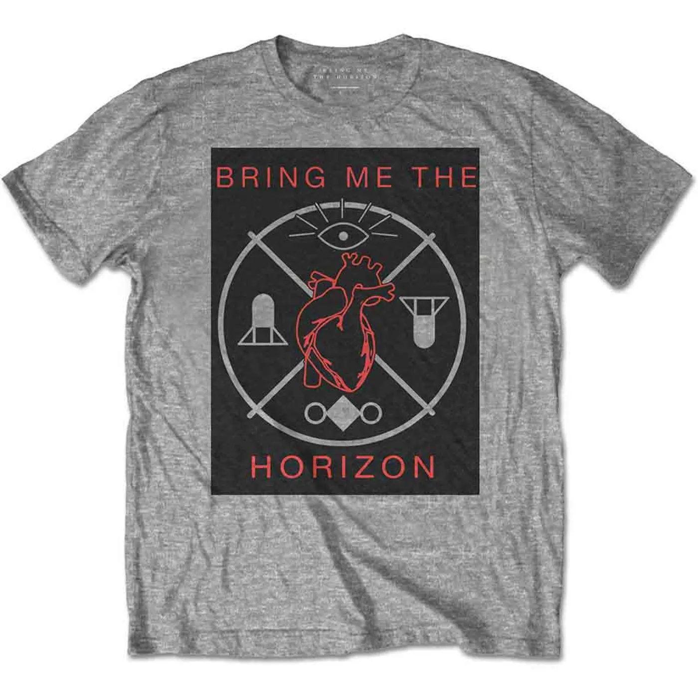 Bring Me The Horizon T Shirt - Heart & Symbols